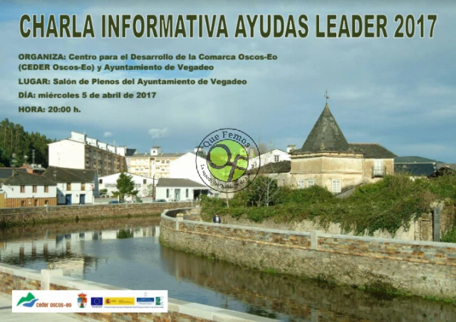 Charla informativa sobre las Ayudas LEADER 2017 en Vegadeo