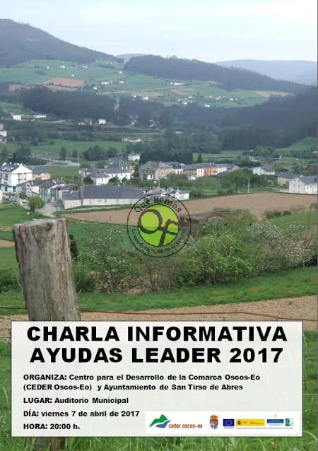 Charla informativa sobre las ayudas LEADER en San Tirso