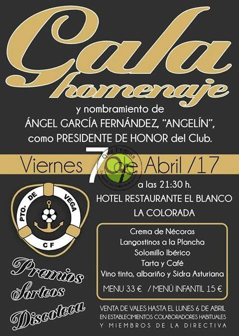 El Puerto de Vega C.F. celebra una gala-homenaje en el Hotel Blanco