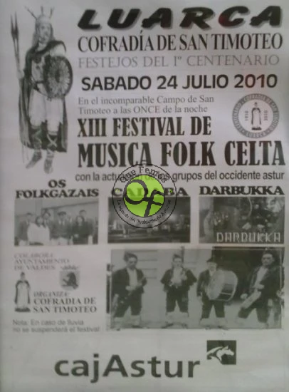 XIII Festival de Música Folk Celta en Luarca