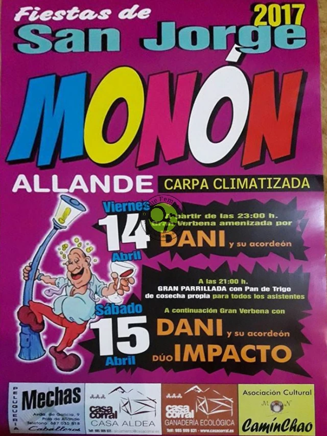 Fiestas de San Jorge 2017 en Monón