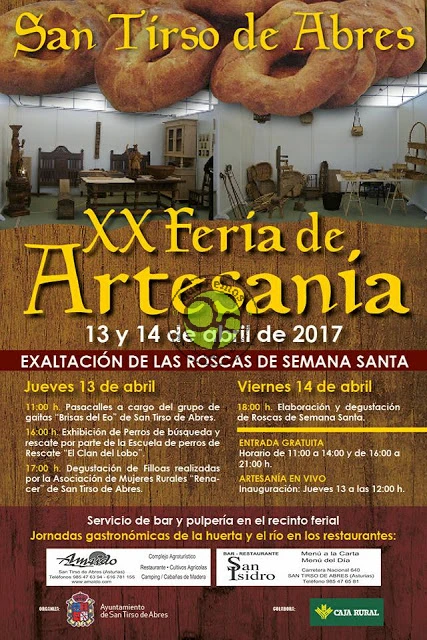 XX Feria de Artesanía en San Tirso de Abres 2017