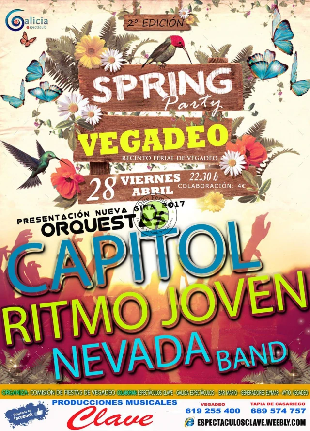 II Spring Party en Vegadeo 2017