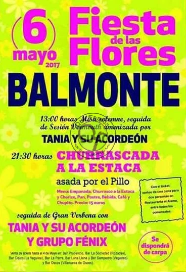 Fiesta de las Flores 2017 en Balmonte