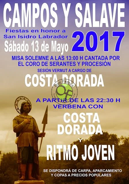 Fiestas de San Isidro Labrador 2017 en Campos y Salave