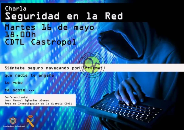 Charla sobre seguridad en la red en Castropol
