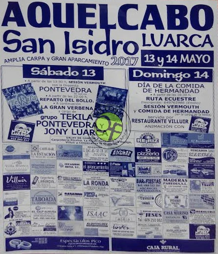 Fiestas de San Isidro 2017 en Aquelcabo