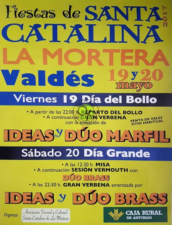 Fiestas de Santa Catalina 2017 en La Mortera