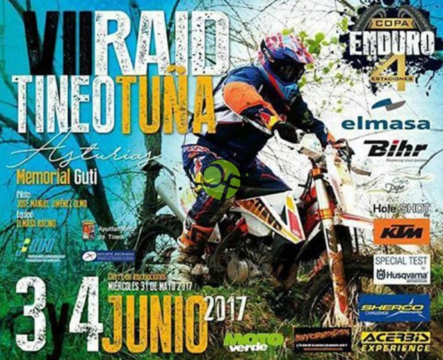 VII Raid de Tuña y Copa Enduro 4 Estaciones 2017