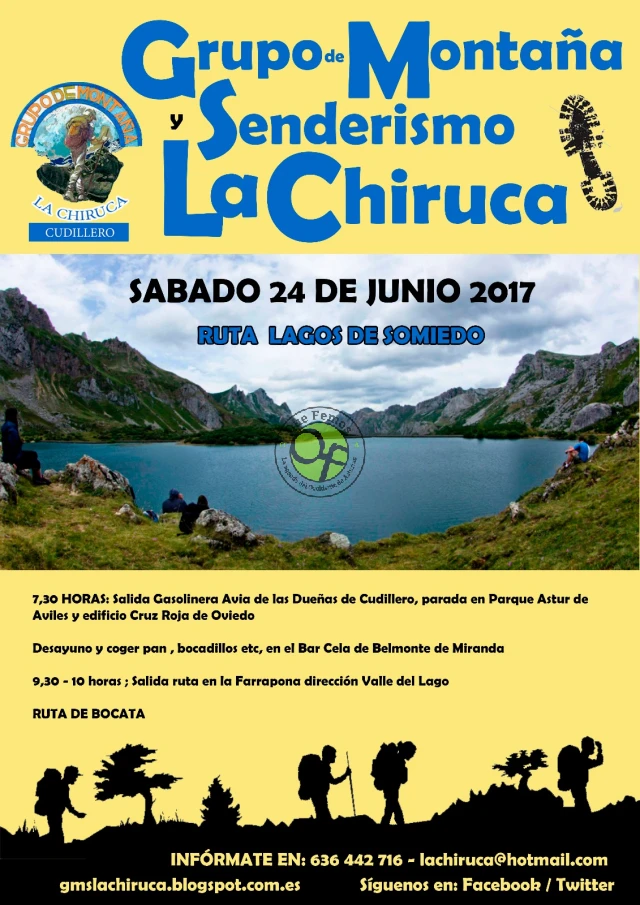 Grupo La Chiruca de Cudillero: ruta a Valle de Lago en Somiedo