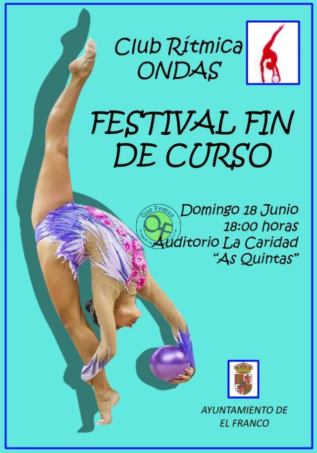 Festival Fin de Curso 2017 del Club Rítmica Ondas