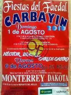Fiestas del Carbayín en Faedal 2010