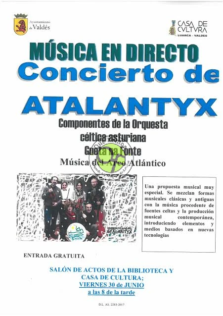 Concierto de Atalantyx en Luarca