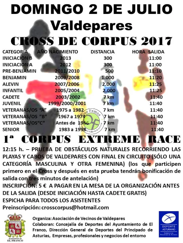 Cross de Corpus de Valdepares 2017