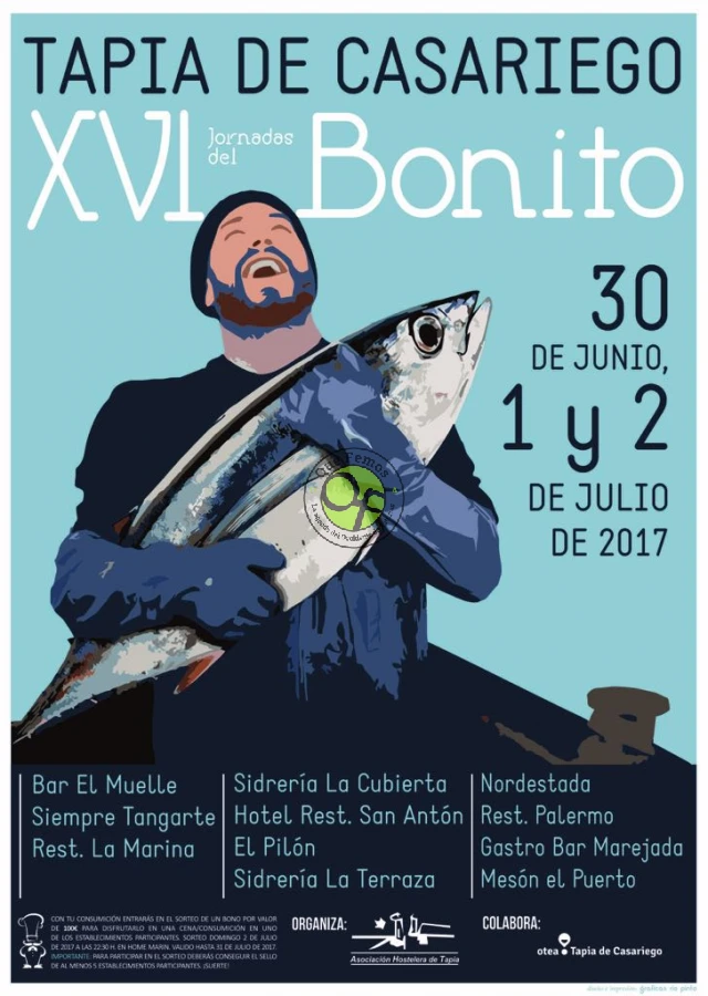 XVI Jornadas Gastronómicas del Bonito en Tapia 2017