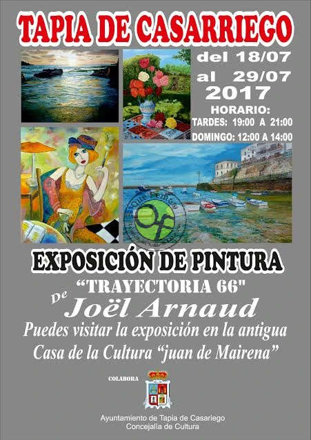 Exposición de pintura en Tapia: 