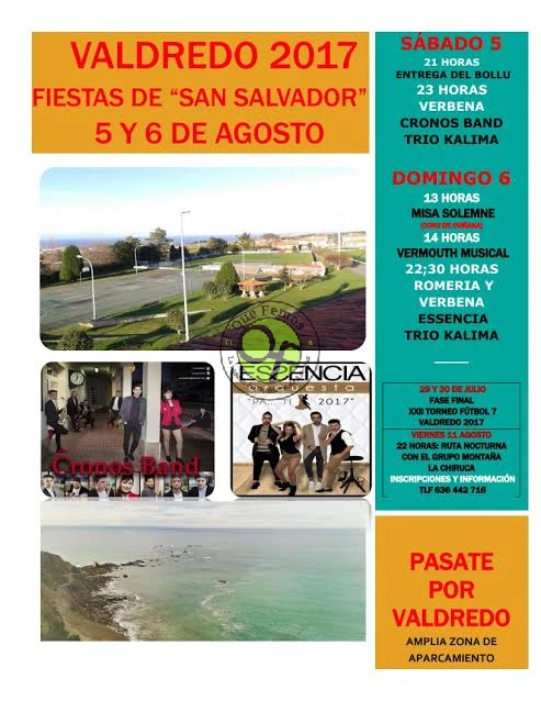 Fiestas de San Salvador en Valdredo 2017