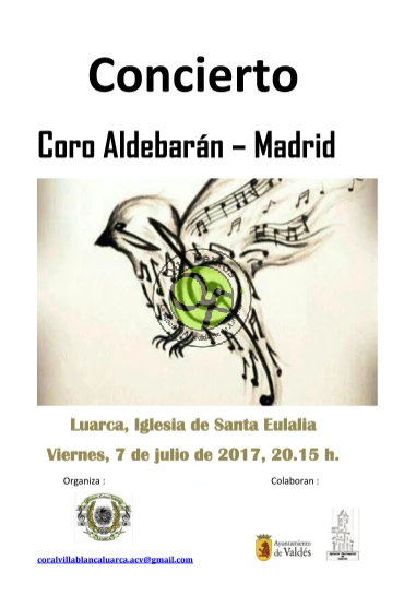 Concierto coral en Luarca con el Coro Aldebarán