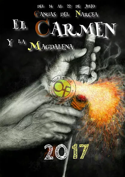 Fiestas del Carmen y la Magdalena 2017 en Cangas del Narcea