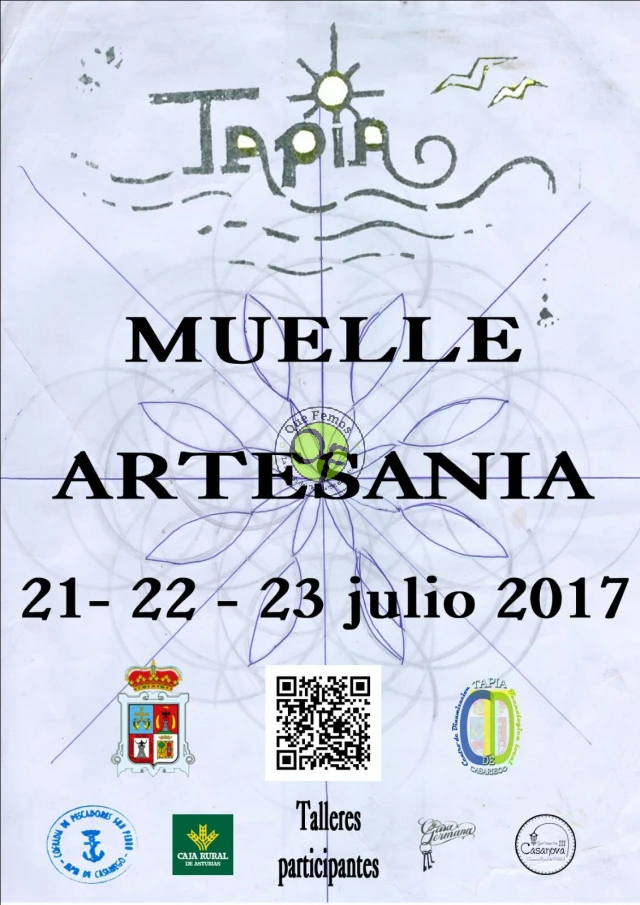 Feria de Artesanía en el Muelle 2017 en Tapia de Casariego