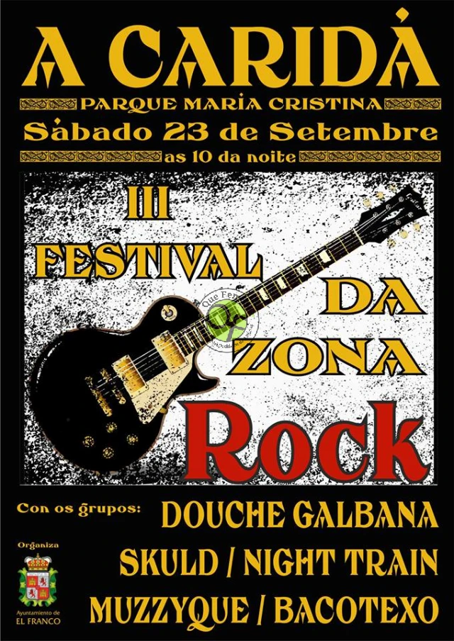 III Festival Da Zona Rock 2017 n'A Caridá