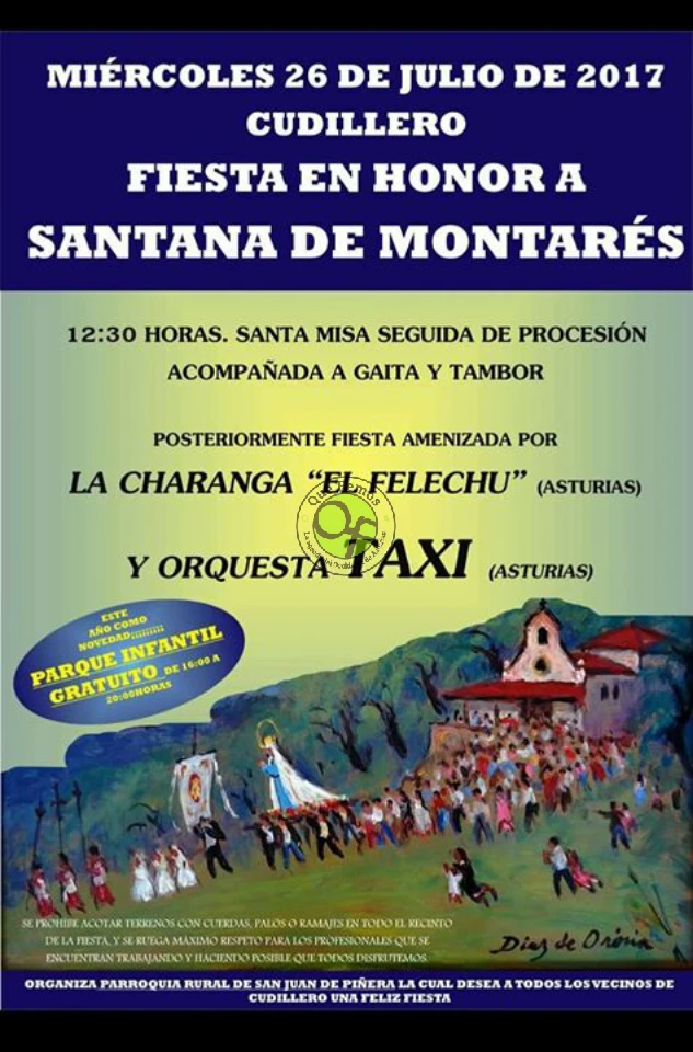 Fiesta de Santana de Montarés 2017