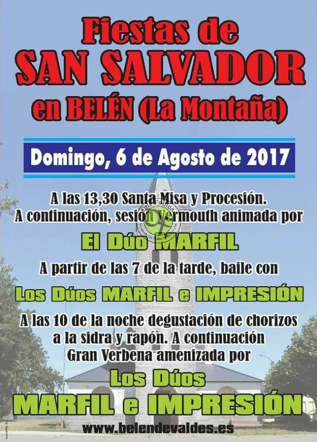 Fiestas de San Salvador 2017 en Belén de La Montaña