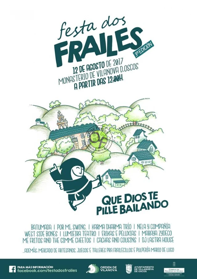 III Festa dos Frailes en Vilanova d'Oscos 2017