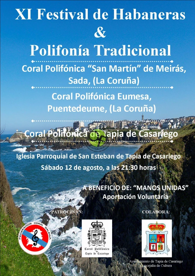 XI Festival de Habaneras & Polifonía Tradicional 2017en Tapia de Casariego