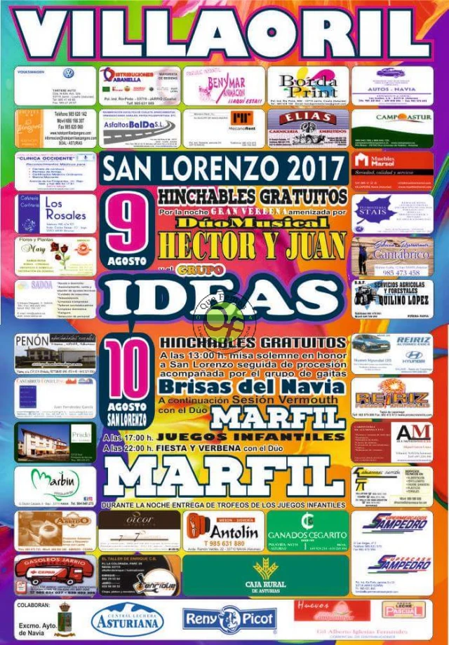 Fiestas de San Lorenzo 2017 en Villaoril