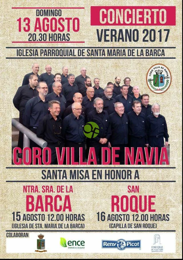 Concierto de Verano 2017 del Coro Villa de Navia