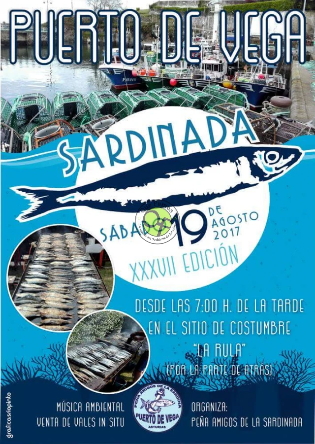 XXXVII Sardinada en Puerto de Vega