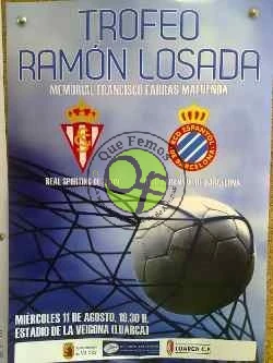 Sporting y Espanyol en el Trofeo Ramón Losada 2010