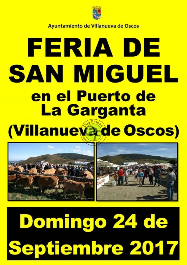 Feria de San Miguel en La Garganta 2017