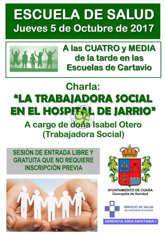 Escuela de Salud de Coaña: la trabajadora social en el hospital de Jarrio