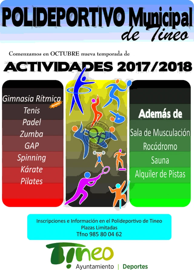 Temporada 2017/2018 en el Polideportivo de San Roque de Tineo