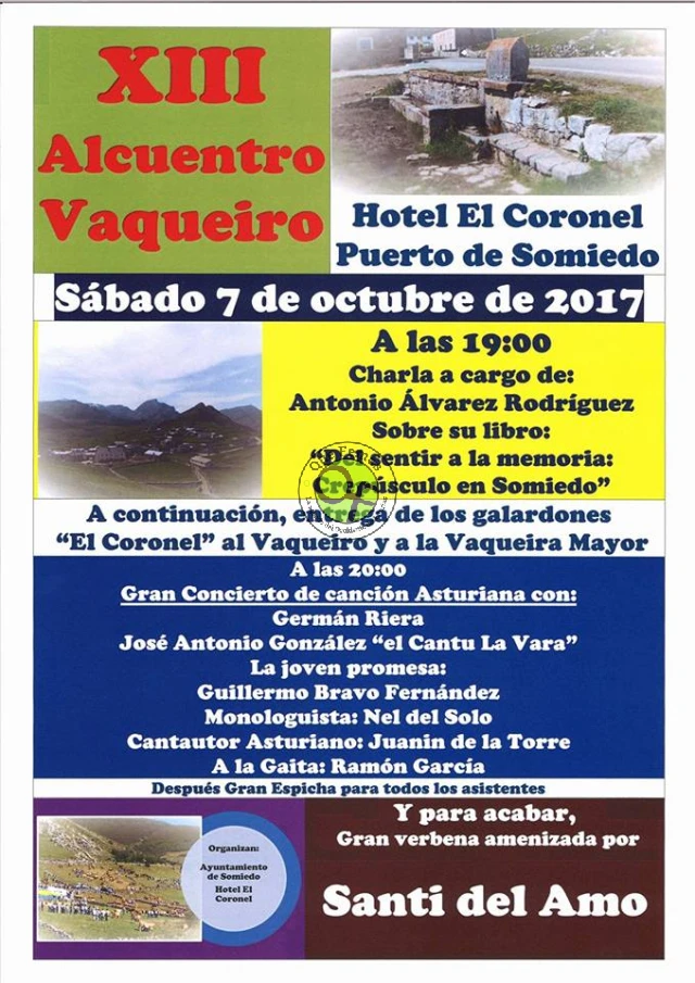 XIII Alcuentro Vaqueiro 2017 en Somiedo