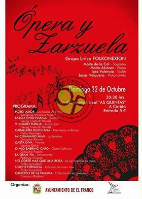 Ópera y Zarzuela con Folkonexion en As Quintas