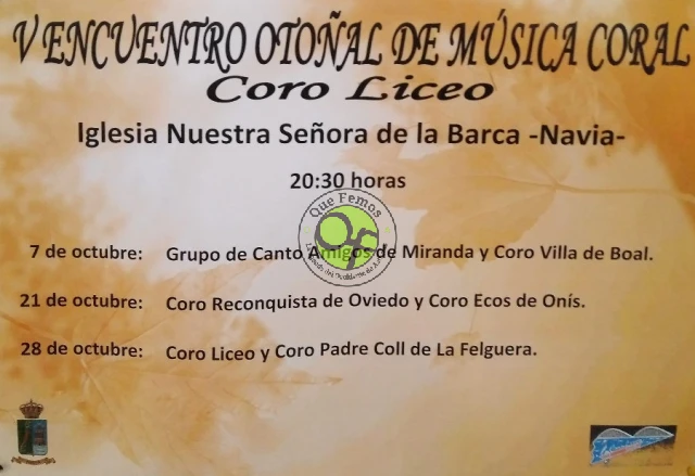 V Encuentro Otoñal de Música Coral Coro Liceo 2017