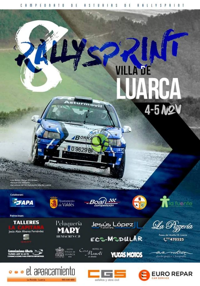 8º Rallysprint Villa de Luarca 2017