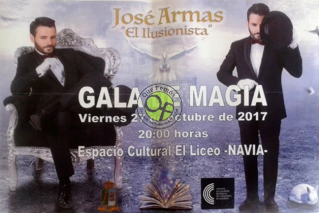 Magia en El Liceo de Navia con José Armas 