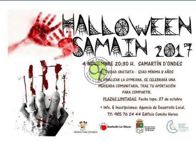 Samhain/Halloween 2017 en Samartín d'Ondes