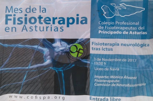 Charla sobre la fisioterapia neurológica tras el ictus en Navia