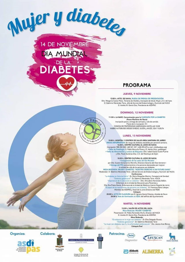 Navia celebra el Día Mundial de la Diabetes