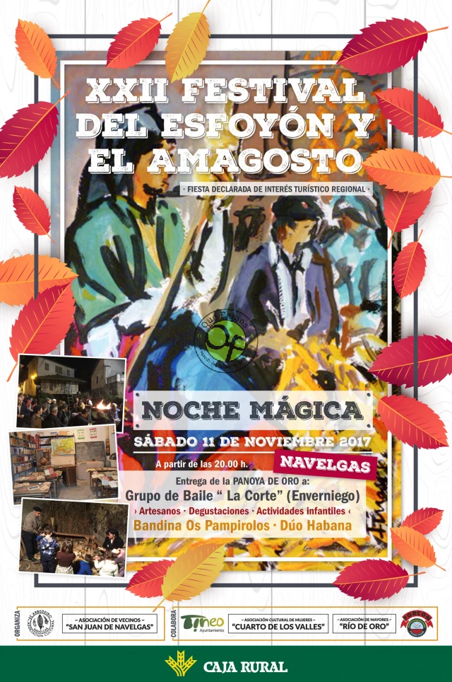 XXII Festival del Esfoyón y el Amagosto 2017 en Navelgas