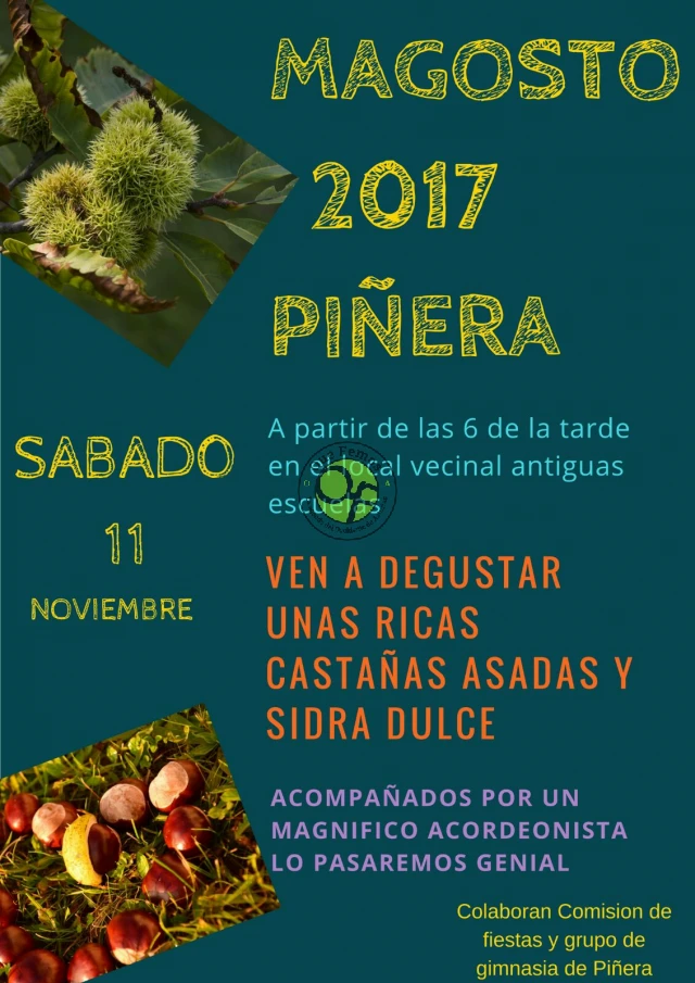 Magosto 2017 en Piñera