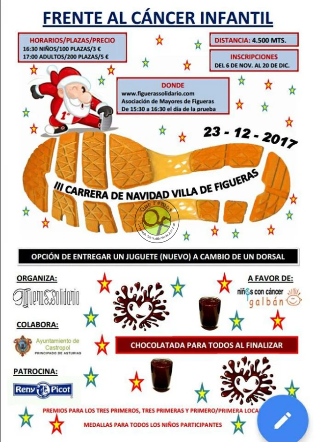 III Carrera de Navidad Villa de Figueras 2017
