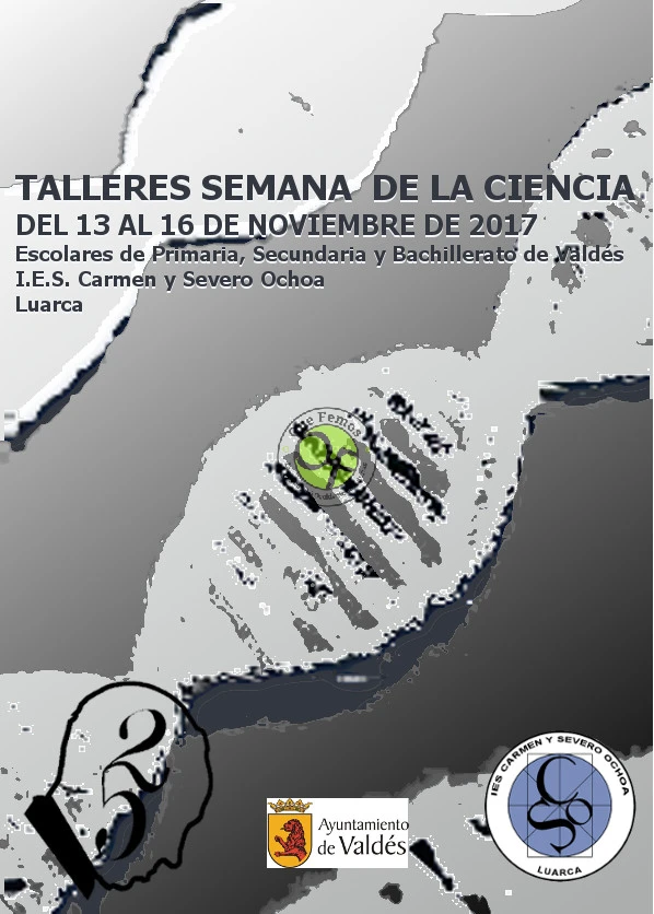 Talleres Semana de la Ciencia 2017 en el IES Carmen y Severo Ochoa de Luarca
