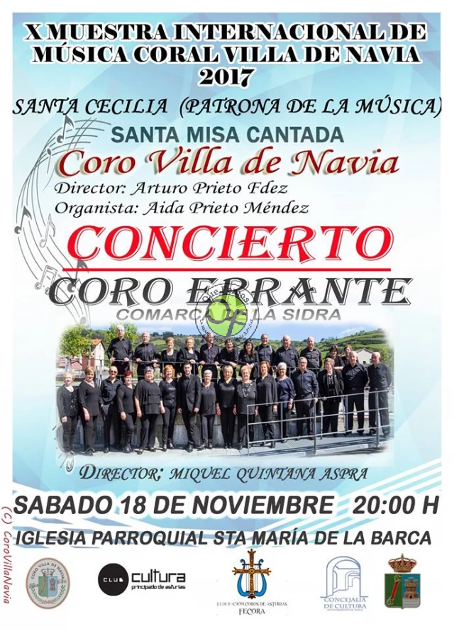 X Muestra Internacional de Música Coral Villa de Navia 2017