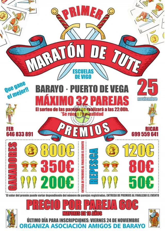 I Maratón de Tute de Barayo 2017